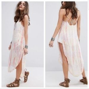 Free People Remember When xs tie dye tunic
